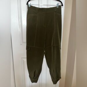 Avenue Dark Olive Trousers